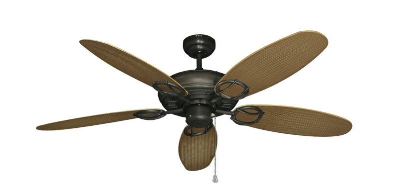 The Trinidad Cieling Fan Outdoor Collection Wet Rated High Performance Motor Remote Adaptable