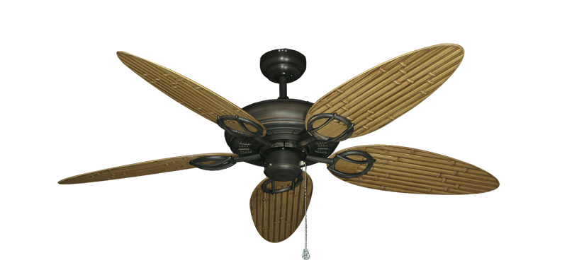 The Trinidad Cieling Fan Outdoor Collection Wet Rated High Performance Motor Remote Adaptable