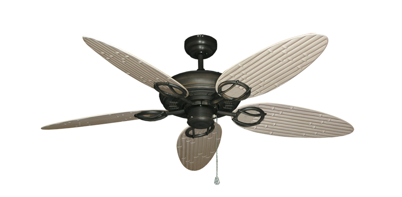 The Trinidad Cieling Fan Outdoor Collection Wet Rated High Performance Motor Remote Adaptable