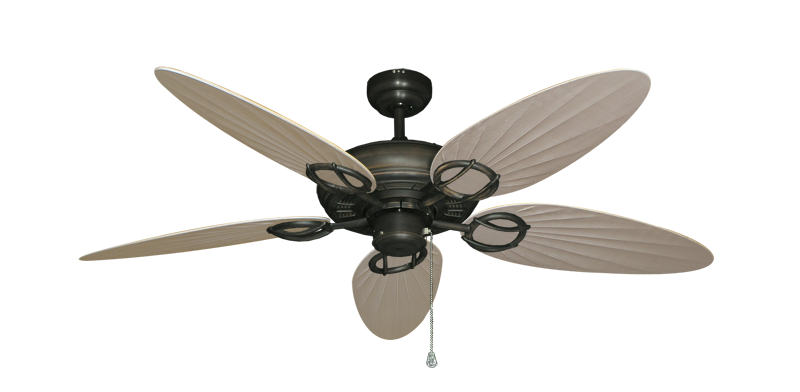 The Trinidad Cieling Fan Outdoor Collection Wet Rated High Performance Motor Remote Adaptable