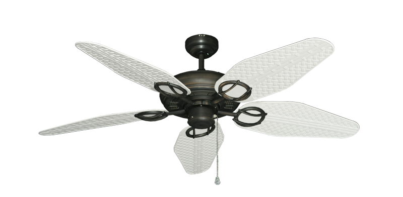 The Trinidad Cieling Fan Outdoor Collection Wet Rated High Performance Motor Remote Adaptable