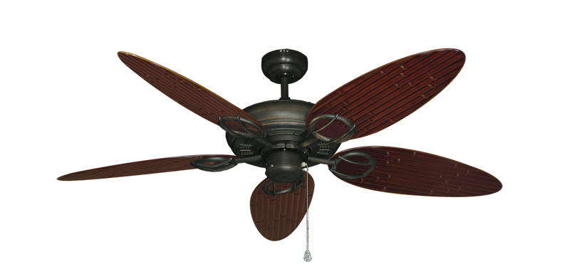 The Trinidad Cieling Fan Outdoor Collection Wet Rated High Performance Motor Remote Adaptable