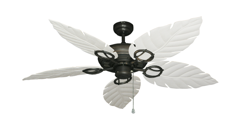 The Trinidad Cieling Fan Outdoor Collection Wet Rated High Performance Motor Remote Adaptable