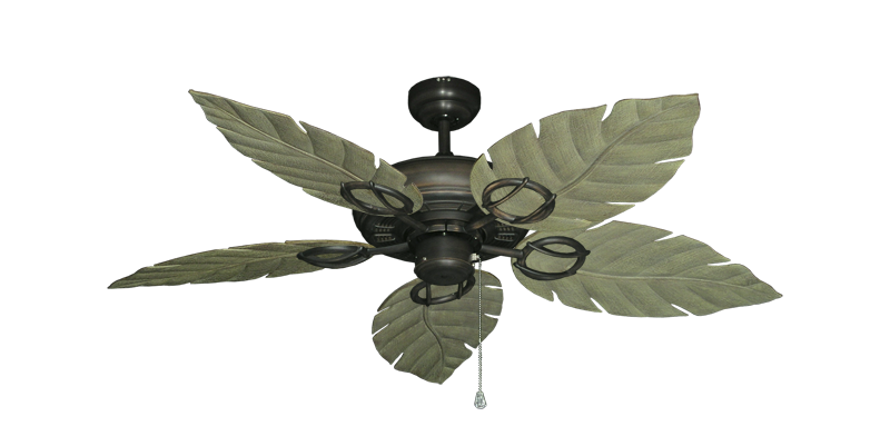 The Trinidad Cieling Fan Outdoor Collection Wet Rated High Performance Motor Remote Adaptable