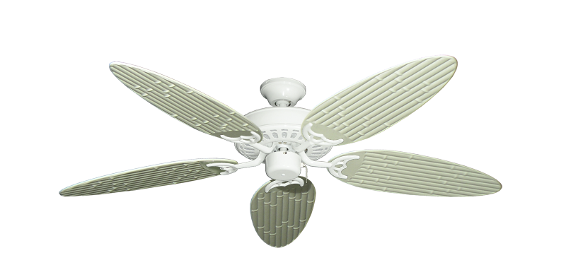 Bimini Breeze V Ceiling Fan Traditional Collection - High Efficiency Motor Remote Adaptable