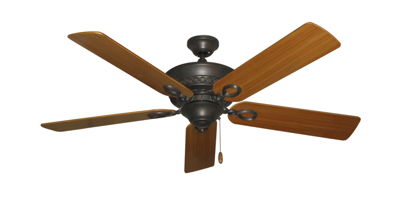 Infinity Oil Rubbed Bronze Ceiling Fan - Traditional Collection - High Performance Motor