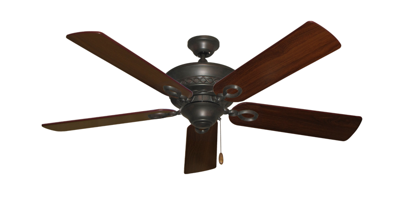 Infinity Oil Rubbed Bronze Ceiling Fan - Traditional Collection - High Performance Motor