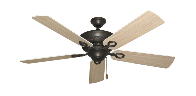 Infinity Oil Rubbed Bronze Ceiling Fan - Traditional Collection - High Performance Motor