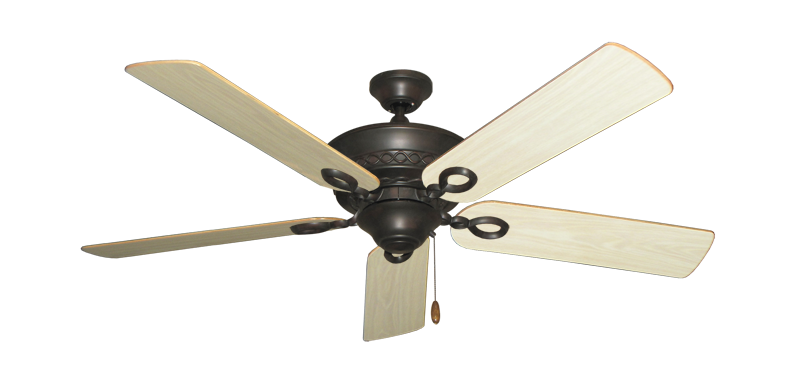 Infinity Oil Rubbed Bronze Ceiling Fan - Traditional Collection - High Performance Motor