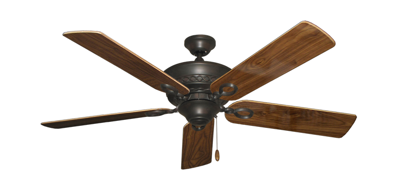 Infinity Oil Rubbed Bronze Ceiling Fan - Traditional Collection - High Performance Motor