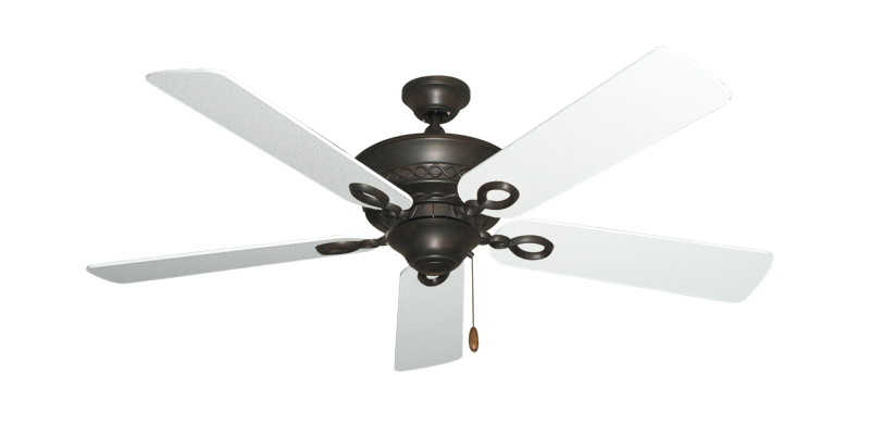 Infinity Oil Rubbed Bronze Ceiling Fan - Traditional Collection - High Performance Motor