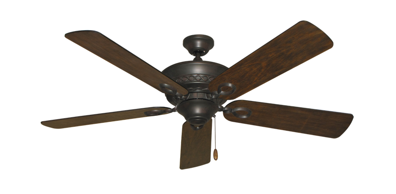 Infinity Oil Rubbed Bronze Ceiling Fan - Traditional Collection - High Performance Motor