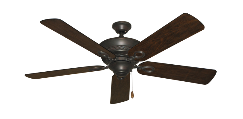 Infinity Oil Rubbed Bronze Ceiling Fan - Traditional Collection - High Performance Motor