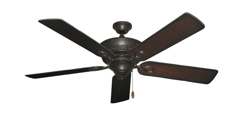 Infinity Oil Rubbed Bronze Ceiling Fan - Traditional Collection - High Performance Motor