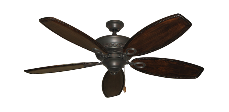 Infinity Oil Rubbed Bronze Ceiling Fan - Traditional Collection - High Performance Motor