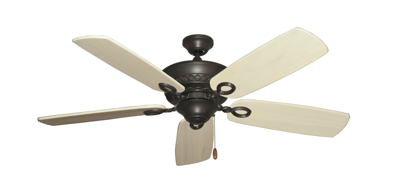 Infinity Oil Rubbed Bronze Ceiling Fan - Traditional Collection - High Performance Motor