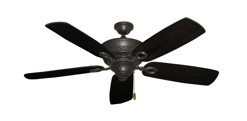 Infinity Oil Rubbed Bronze Ceiling Fan - Traditional Collection - High Performance Motor