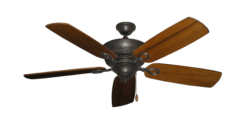 Infinity Oil Rubbed Bronze Ceiling Fan - Traditional Collection - High Performance Motor