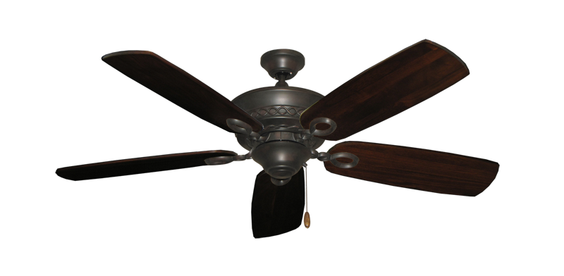 Infinity Oil Rubbed Bronze Ceiling Fan - Traditional Collection - High Performance Motor