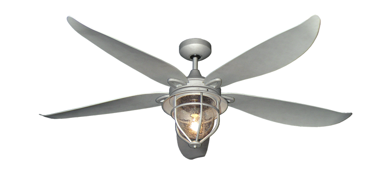 St. Augustine 59" Ceiling Fan Indoor / Outdoor w/Remote - High Efficiency DC Motor