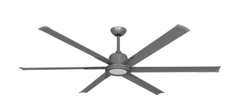 Titan II 72" Ceiling Fan Modern Collection Indoor / Outdoor 6 speed w/Remote - High Efficiency DC-Motor