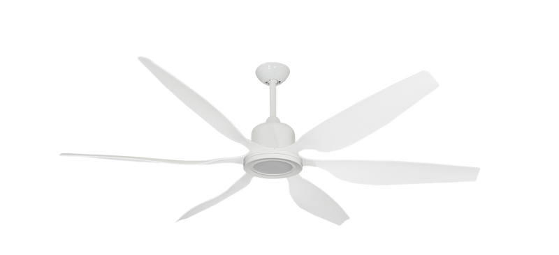 Titan II 66" Ceiling Fan Modern Collection Indoor / Outdoor 6 speed w/Remote - High Efficiency DC-Motor