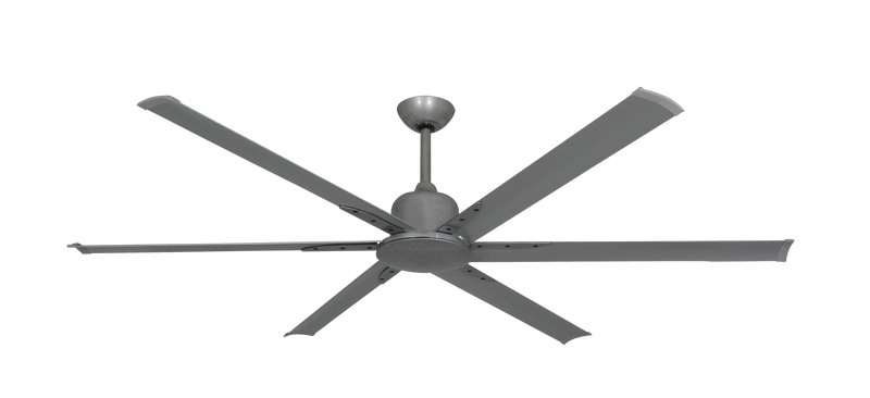 Titan II 72" Ceiling Fan Modern Collection Indoor / Outdoor 6 speed w/Remote - High Efficiency DC-Motor