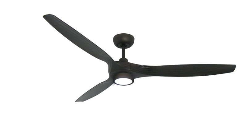 Solara 60" Ceiling Fan Modern Collection WiFi Enabled Indoor / Outdoor w/Remote - High Efficiency DC Motor