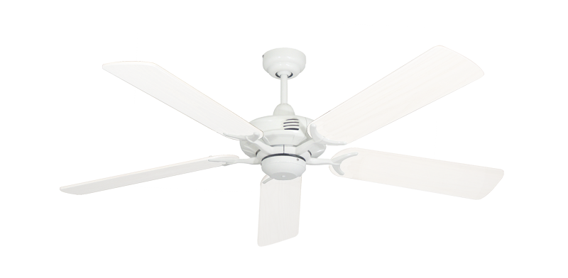 Coastal Air 52" Ceiling Fan Traditional Collection - Wet Rated Remote Adaptable - High Efficiency DC Motor