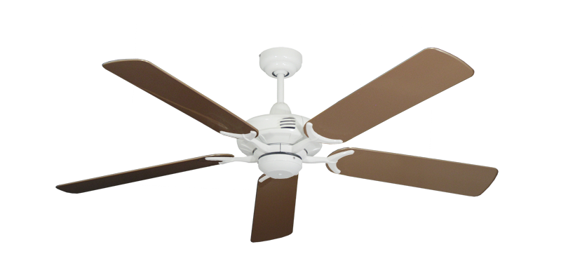 Coastal Air 52" Ceiling Fan Traditional Collection - Wet Rated Remote Adaptable - High Efficiency DC Motor