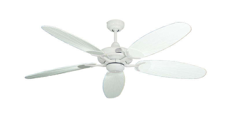 Coastal Air 52" Ceiling Fan Traditional Collection - Wet Rated Remote Adaptable - High Efficiency DC Motor