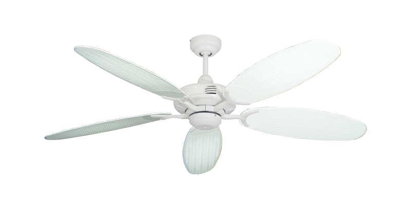 Coastal Air 52" Ceiling Fan Traditional Collection - Wet Rated Remote Adaptable - High Efficiency DC Motor