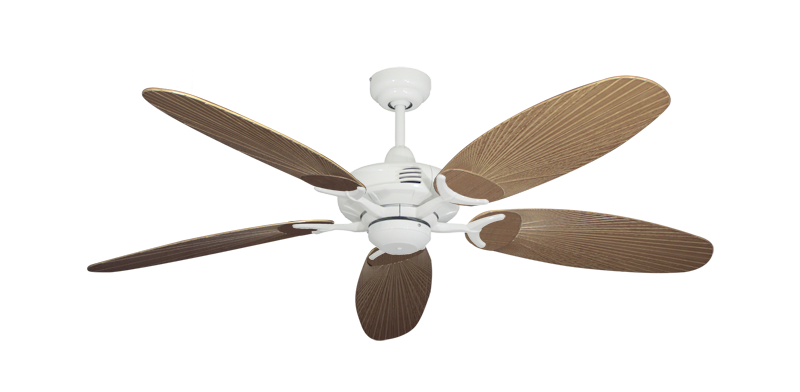 Coastal Air 52" Ceiling Fan Traditional Collection - Wet Rated Remote Adaptable - High Efficiency DC Motor