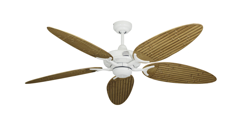 Coastal Air 52" Ceiling Fan Traditional Collection - Wet Rated Remote Adaptable - High Efficiency DC Motor