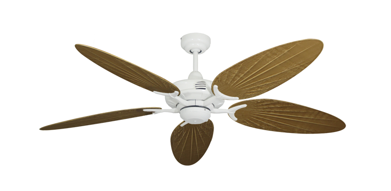 Coastal Air 52" Ceiling Fan Traditional Collection - Wet Rated Remote Adaptable - High Efficiency DC Motor