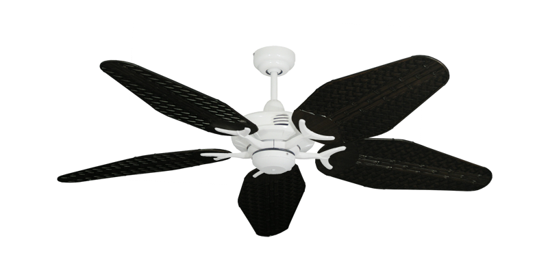 Coastal Air 52" Ceiling Fan Traditional Collection - Wet Rated Remote Adaptable - High Efficiency DC Motor