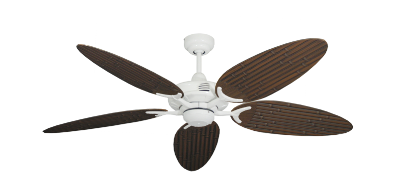 Coastal Air 52" Ceiling Fan Traditional Collection - Wet Rated Remote Adaptable - High Efficiency DC Motor