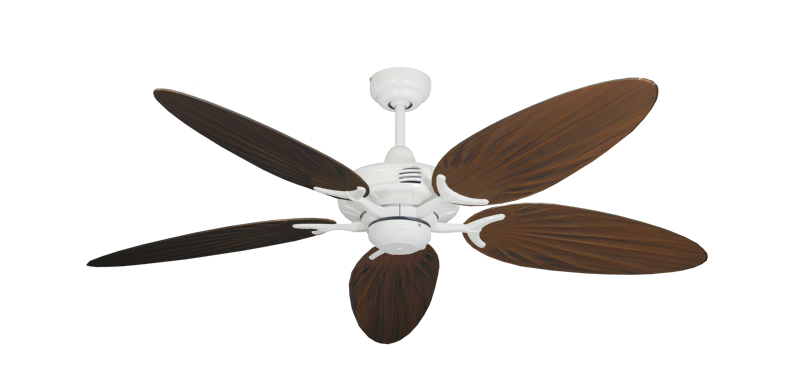 Coastal Air 52" Ceiling Fan Traditional Collection - Wet Rated Remote Adaptable - High Efficiency DC Motor