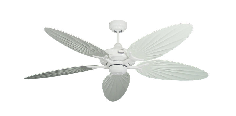 Coastal Air 52" Ceiling Fan Traditional Collection - Wet Rated Remote Adaptable - High Efficiency DC Motor