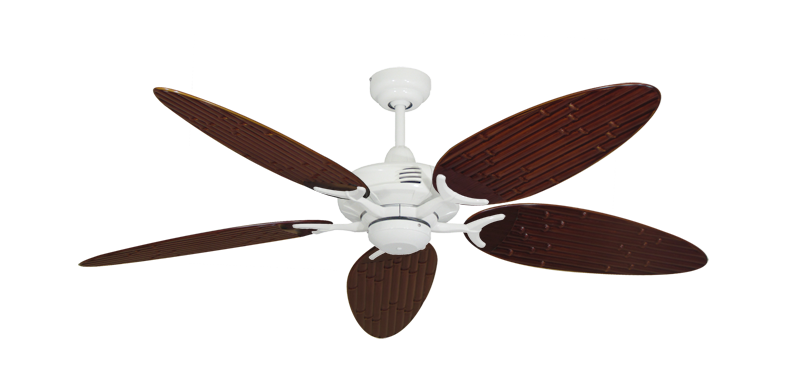 Coastal Air 52" Ceiling Fan Traditional Collection - Wet Rated Remote Adaptable - High Efficiency DC Motor