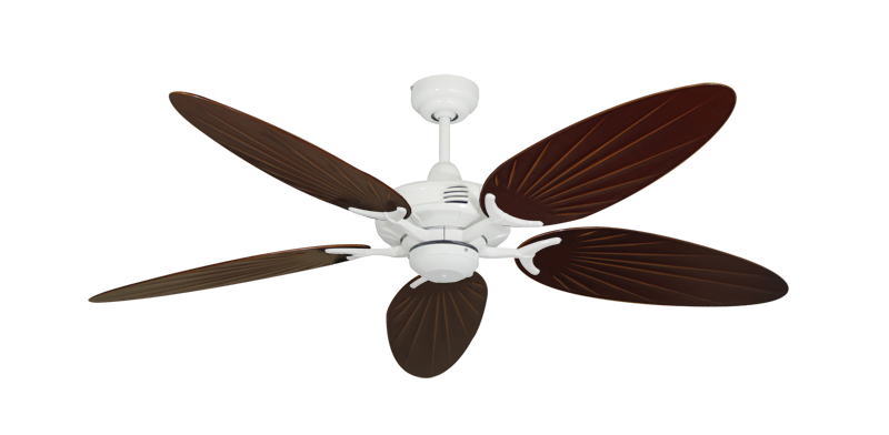 Coastal Air 52" Ceiling Fan Traditional Collection - Wet Rated Remote Adaptable - High Efficiency DC Motor