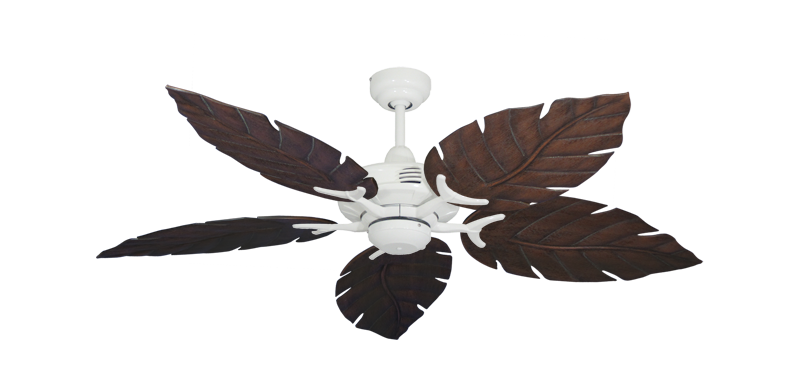 Coastal Air 52" Ceiling Fan Traditional Collection - Wet Rated Remote Adaptable - High Efficiency DC Motor