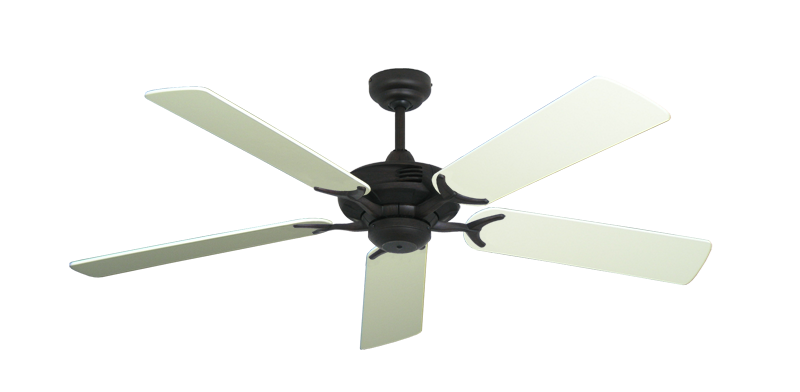 Coastal Air 52" Ceiling Fan Traditional Collection - Wet Rated Remote Adaptable - High Efficiency DC Motor