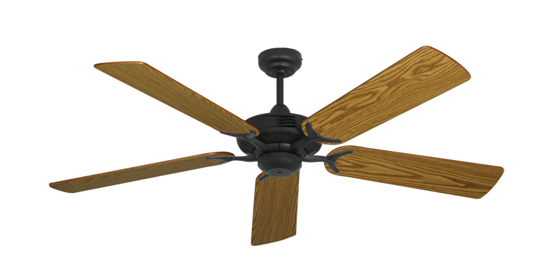 Coastal Air 52" Ceiling Fan Traditional Collection - Wet Rated Remote Adaptable - High Efficiency DC Motor