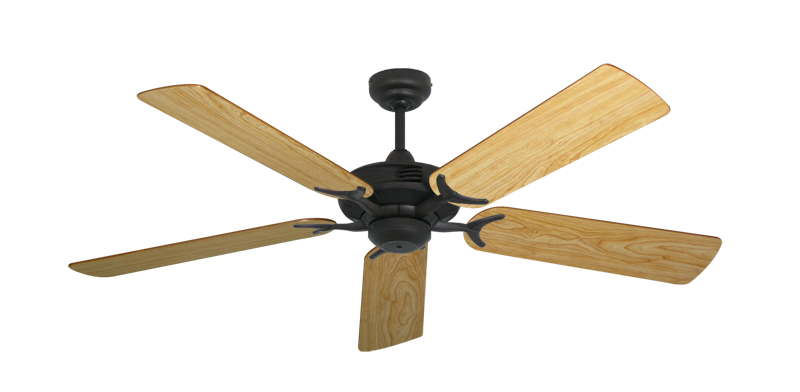 Coastal Air 52" Ceiling Fan Traditional Collection - Wet Rated Remote Adaptable - High Efficiency DC Motor