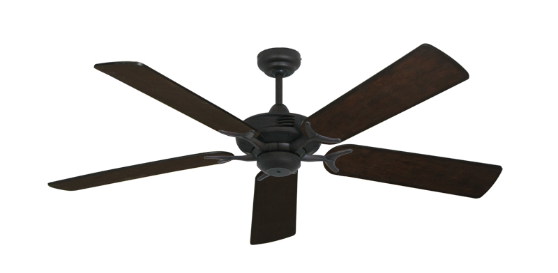 Coastal Air 52" Ceiling Fan Traditional Collection - Wet Rated Remote Adaptable - High Efficiency DC Motor