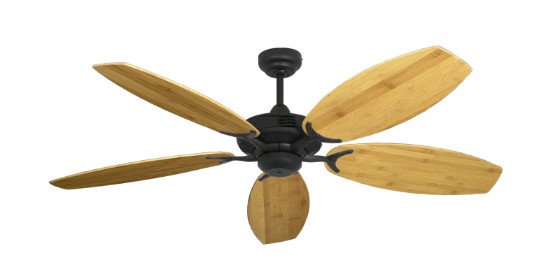 Coastal Air 52" Ceiling Fan Traditional Collection - Wet Rated Remote Adaptable - High Efficiency DC Motor