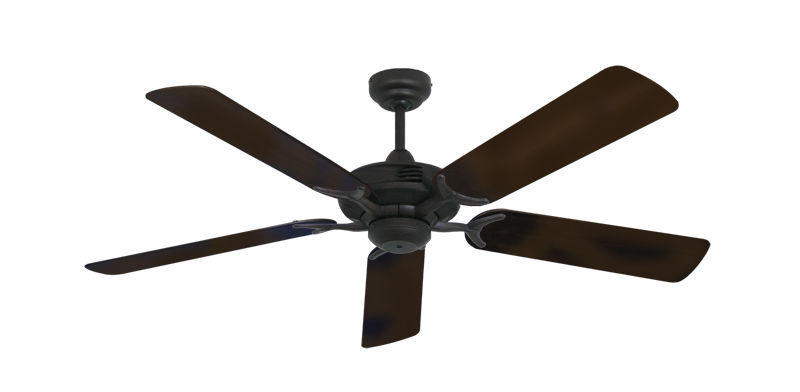 Coastal Air 52" Ceiling Fan Traditional Collection - Wet Rated Remote Adaptable - High Efficiency DC Motor