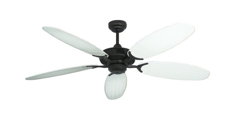 Coastal Air 52" Ceiling Fan Traditional Collection - Wet Rated Remote Adaptable - High Efficiency DC Motor