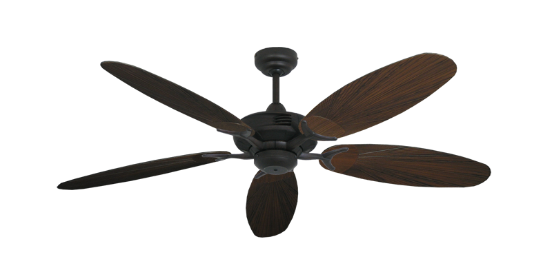 Coastal Air 52" Ceiling Fan Traditional Collection - Wet Rated Remote Adaptable - High Efficiency DC Motor